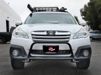 aFe Power (Advanced FLOW Engineering) - aFe 10-14 Subaru Outback H4 2.5L / H6 3.6L Terra Guard Bumper Front - Black - Image 4