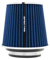 Spectre Performance - Spectre Adjustable Conical Air Filter 5-1/2in. Tall (Fits 3in. / 3-1/2in. / 4in. Tubes) - Blue - Image 1