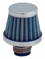 Spectre Performance - Spectre Breather Filter 10mm Flange / 2in. OD / 1-3/4in. Height - Blue - Image 1