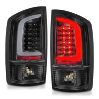ANZO Headlights, Tail Lights and More  - ANZO 2002-2006 Dodge  Ram 1500 LED Tail Lights w/ Light Bar Black Housing Clear Lens - Image 2