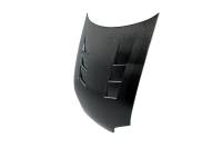 Seibon Carbon - Seibon 92-95 Honda Civic 2DR/3DR TS-Style Carbon Fiber Hood - Image 2