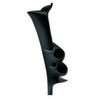 AutoMeter 99-07 Ford Super Duty / 99-05 Excursion Black Dual 52mm Pillar Pod