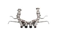CORSA Performance - Corsa 23-25 Chevrolet Corvette C8 Z06 3in Valved Cat-Back Exhaust Muffler Delete Track Systemw/o Tip - Image 1