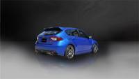 CORSA Performance - Corsa 2008-2014 Subaru Impreza Hatchback STI 2.5L Turbo Manual Polished Sport Cat-Back Exhaust - Image 2