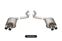 CORSA Performance - Corsa 2015-2020 Ford Mustang GT350/R 5.2L V8 Dual Rear Axle-Back- Stainless Dual Rear Exit - Image 1