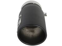 aFe Power (Advanced FLOW Engineering) - aFe Diesel Exhaust Tip Black- 4 in In x 5 out X 12 in Long Bolt On (Right) - Image 2