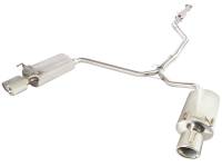 aFe Takeda Exhaust 304SS Dual Cat-Back w/ Polished Tips 13-17 Honda Accord LX/EX/EX-L Sedan L4 2.4L