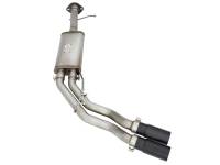 aFe Power (Advanced FLOW Engineering) - aFe Rebel Series Exhaust SS Front Side Exit CB w/ Black Tips 10-14 Ford F150 Ecoboost V8 6.2L - Image 4