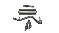 CORSA Performance - Corsa 14-19 GMC Sierra/Chevy Silv 1500 Reg. Cab/Std. Bed 5.3L V8 Polished Single Side CB Exhaust - Image 1