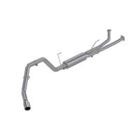 MBRP Exhaust - MBRP 2007-2009 Toyota Tundra 4.7/5.7L EC-Std. & SB/CC-SB Cat Back Single Side - Image 1