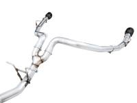 AWE Tuning - AWE 19-21 RAM 1500 5.7L (w/Cutouts) 0FG Dual Rear Exit Cat-Back Exhaust - Diamond Black Tips - Image 8