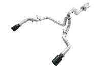 AWE 2015+ Ford F-150 0FG Dual Exit Performance Exhaust System w/5in Diamond Black Tips