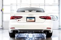 AWE Tuning - AWE Audi B9 S4 Track Edition Exhaust - Non-Resonated (Black 102mm Tips) - Image 4
