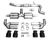 AWE Tuning - AWE 22-24 Audi 8Y S3 Touring Edition Exhaust - Diamond Black Tips - Image 12