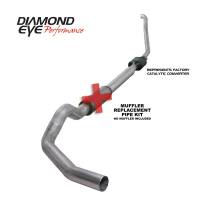 Diamond Eye Exhaust System Kit, 1994-1997.5 Ford 7.3L Powerstroke F250/F350 (All Cab And Bed Lengths) 5In. Alumi