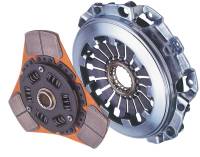 EXEDY Racing Clutch - Exedy 2002-2006 Acura RSX Base L4 Stage 2 Cerametallic Clutch Thick Disc Incl. HF02 Lightweight FW - Image 1