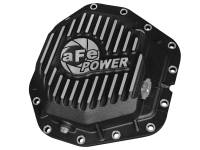 aFe Rear Diff Cover Black w/Machined Fins 17 Ford F-350/F-450 6.7L (td) Dana M300-14 (Dually)
