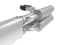 aFe Power (Advanced FLOW Engineering) - aFe Rebel Series 3in 409 SS Cat-Back Exhaust w/ Black Tips 17-20 Ford F-250/F350 V8 6.2L/7.3L - Image 3