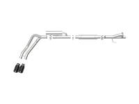 aFe Power (Advanced FLOW Engineering) - aFe Rebel Series 3in 409 SS Cat-Back Exhaust w/ Black Tips 17-20 Ford F-250/F350 V8 6.2L/7.3L - Image 4