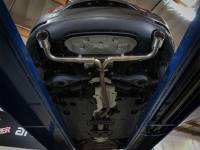 aFe Power (Advanced FLOW Engineering) - aFe Takeda 2-1/2in 304 SS Axle-Back Exhaust w/ Carbon Fiber Tips 14-18 Mazda 3 L4 2.0L/2.5L - Image 7