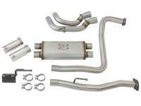 aFe Power (Advanced FLOW Engineering) - aFe Rebel Series 3in SS Cat-Back Exhaust System w/ Polished Tip 04-15 Nissan Titan V8 5.6L - Image 8