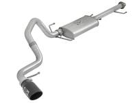 aFe Scorpion 2-1/2in Aluminized Steel Cat-Back Exhaust w/ Black Tips 07-17 Toyota FJ Cruiser V6 4.0L