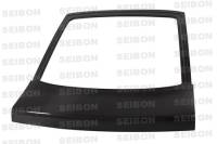 Seibon Carbon - Seibon 89-94 Nissan 240SX HB OEM Carbon Fiber Hatch - Image 1
