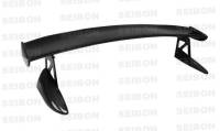 Seibon Carbon - Seibon 06-10 Honda Civic 4DR MG Style Carbon Fiber Rear Spoiler - Image 1