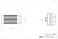 Aeromotive - Aeromotive SS Series In-Line Fuel Filter - 3/8in NPT - 40 Micron Fabric Element - Image 8