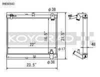 Koyorad Cooling Systems - Koyo HH Series Aluminum Radiator 89-92 Mazda RX-7 1.3L ROT (MT) - Image 2