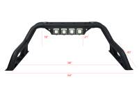 Armordillo - Armordillo CR1 Chase Rack W/LED Shroud For Mid Size Trucks - Image 2