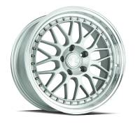 Aodhan Wheels Rim AH02 18x8.5 5x114.3 73.1CB ET35 Silver w/ Machined Lip