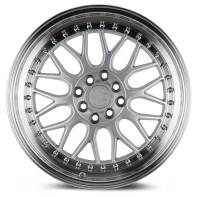 AodHan Wheels - Aodhan Wheels Rim AH02 17x8 4x100/114.3 73.1CB ET35 Silver w/ Machined Lip - Image 2