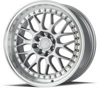 AodHan Wheels - Aodhan Wheels Rim AH02 17x8 4x100/114.3 73.1CB ET35 Silver w/ Machined Lip - Image 3