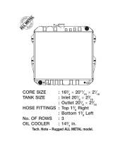 CSF Radiators - CSF 85-88 Toyota 4Runner 2.4L OEM Plastic Radiator - Image 2