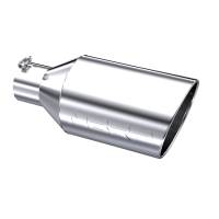 MBRP Exhaust - MBRP Universal Tip 8in O.D. Rolled End 4in inlet 18in length T304 - Image 1
