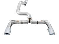 AWE Tuning - AWE Ford Focus RS Track Edition Cat-back Exhaust - Chrome Silver Tips - Image 3