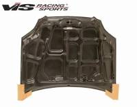 VIS Racing - VIS Racing Carbon Fiber Hood OEM Style for Honda Civic 2DR & 4DR 96-98 - Image 3