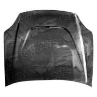 VIS Racing - VIS Racing Carbon Fiber Hood JS Style for Honda Civic 2DR & 4DR 96-98 - Image 1