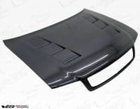 VIS Racing - VIS Racing Carbon Fiber Hood Terminator Style for AUDI A4 4DR 96-01 - Image 1