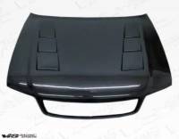 VIS Racing - VIS Racing Carbon Fiber Hood Terminator Style for AUDI A4 4DR 96-01 - Image 2