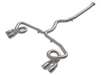aFe Takeda 3in to 2-1/2in 304 SS Cat-Back Exhaust w/ Polished Tips 22-23 Subaru WRX H4-2.4L(t)