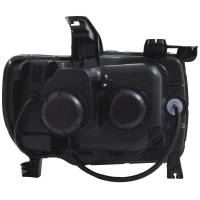 ANZO Headlights, Tail Lights and More  - ANZO 2015+ GMC Canyon Projector Headlights w/ Plank Style Design Black w/ Amber - Image 2