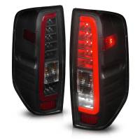 ANZO 2005-2021 Nissan Frontier LED Taillights Black Housing/Smoke Lens - Image 2