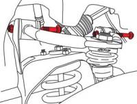 SPC Performance - SPC Performance 04-13 Nissan Armada / 05-12 Pathfinder / 04-13 Titan UCA Mounting Bolt - Image 2