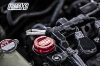 Turbo XS - Turbo XS 2016+ Honda Civic Red Oil Cap - Image 2