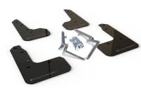 Rally Armor - Rally Armor 17-19 Honda Civic Sport Touring Black UR Mud Flap w/ Dark Grey Logo - Image 1