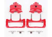 PowerStop 07-09 Chrysler Aspen Rear Red Calipers w/Brackets - Pair