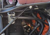 J&L Oil Separator Co - J&L 2021-2022 Ram TRX 6.2L Supercharged Passenger Side Oil Separator 3.0 - Clear Anodized - Image 2