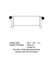 CSF Radiators - CSF 13-18 Ram 2500 6.7L OEM Intercooler - Image 2